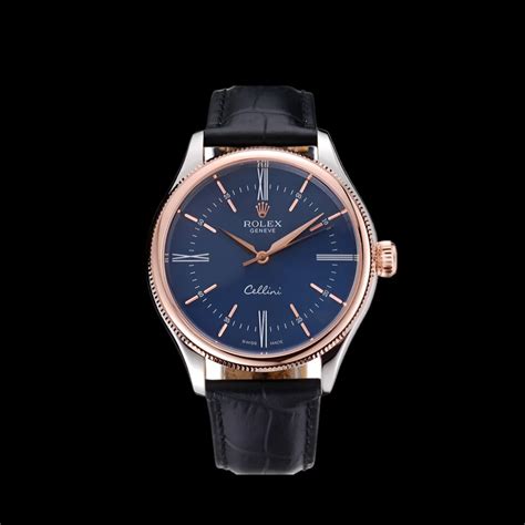 rolex cellini blue strap|rolex cellini best buy.